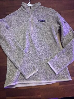 EUC Women’s Patagonia Quarter-Zip Sweater - Heather Gray
